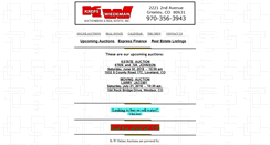 Desktop Screenshot of k-wauctions.com